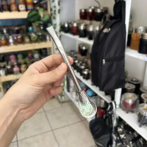 Bombilla pico de loro acero